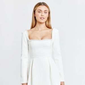 Odd Muse London - The Ultimate Muse Pearl Dress | White